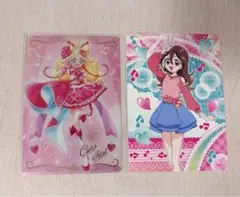 プリキュアカードウエハース11、トレカキュアアイドル、咲良うた カードセット