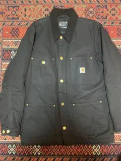 Carhartt 2022春カーハート ダックチョアジャケット M 黒 ブラック