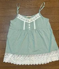 OLIVE des OLIVE ドット柄レースキャミソールのサムネイル