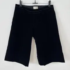 新品　Rope’Picnic 黒ベロアハーフパンツ　ロペピクニック