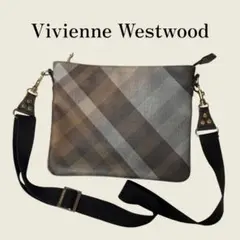 【Vivienne Westwood】チェック柄 ショルダーバッグのサムネイル