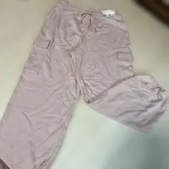 UNIQLO スウェットカーゴパンツ ピンク　未使用品