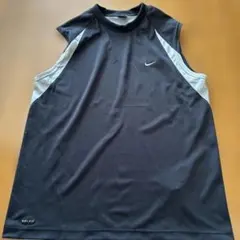 Nike Dri-Fit ブラック タンクトップ XL