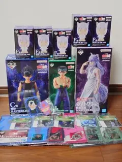 一番くじ 幽遊白書 A賞 C賞 ラストワン賞 おまけ17点