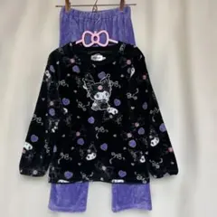 クロミちゃん 真夜中のメロクロ パジャマ フリース ファー 150cm