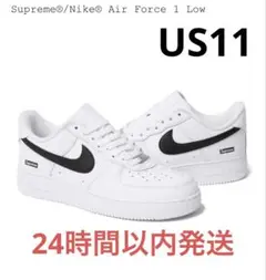 Supreme Nike Air Force 1 Low White/Black