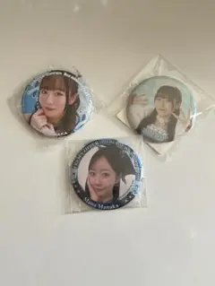 fruits zipper 真中まな　缶バッジセット