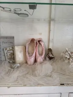 フランスアンティーク ヴィンテージ トウシューズ Repetto - メルカリ