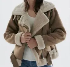 ボア レザージャケット