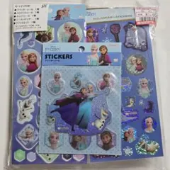 ぽ*け様 ディズニー　アナと雪の女王　シール帳　シールセット　しまむら