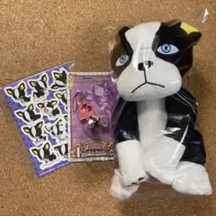 ジョジョの奇妙な冒険　イギー　ぬいぐるみ　ステッカー　キーホルダー　匿名配送