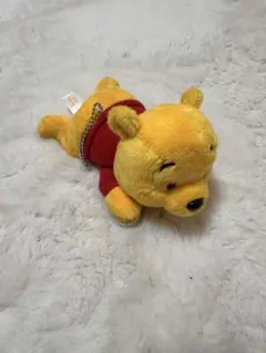 プーさん キーホルダー 肩乗せ