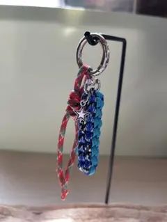 ハンドメイド‪‪❤︎‬パラコード キーホルダー2個セット ㊸
