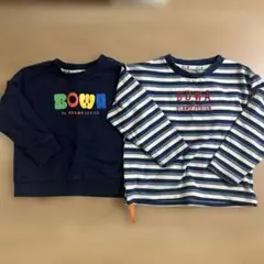 BEAMS DESIGN ネイビー トレーナー 90cm2枚セット