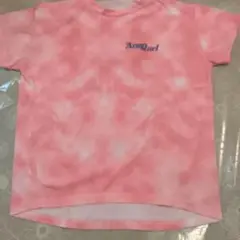 Anap Girl 半袖Tシャツ ピンク タイダイ