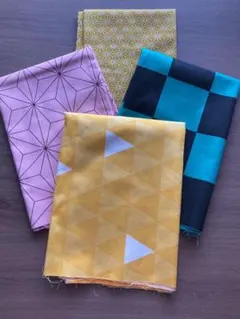 生地　善逸　炭治郎　ねずこ　柄　セット