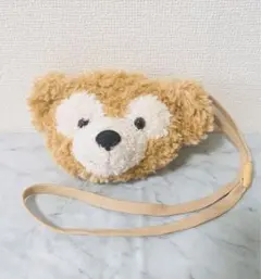 ディズニー　ダッフィー　パスケース　コインケース付き　ポシェット