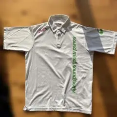 ASICS ホワイト ポロシャツ