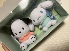 サンリオ当たりくじ ポチャッコ シナモロールぬいぐるみ