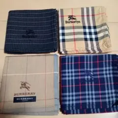 バーバリーハンカチ、ノバチェック他