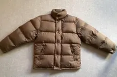 Converse ブラウンダウンジャケット スタンドカラー