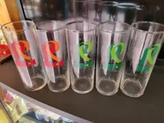 リボンナシトロン　昭和レトロ　コップ