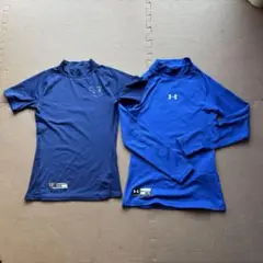 UNDER ARMOUR 長袖 半袖アンダーシャツ YLG　150 2枚セット