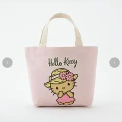Hello Kitty ミニトートバッグ ピンク　しまむらのサムネイル
