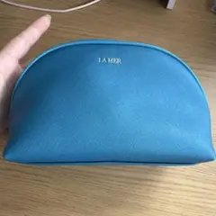 ラ・メール　DE LA MER ドゥ・ラ・メール　コスメポーチ ノベルティ　水色