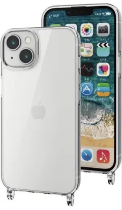 エレコム iPhone 14 / 13 ケース PM-A22AHVCKSHCR
