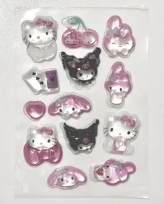 ボンボンドロップシール おすそ分け マイメロ ハローキティ クロミ