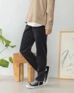 ベイフロー　コーデュロイテーパーパンツ