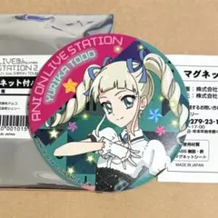 アイカツ　アニon マグバッジ　スミレ2個 アイカツ アニon マグバッジ スミレ2個 - メルカリ