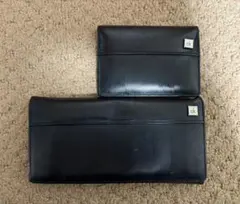 Calvin Klein カルバンクライン ブラック 長財布と定期入れのセット