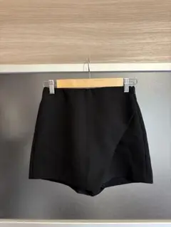 ZARA ザラ アシンメトリースコート ミニスカート ショートパンツ キュロット