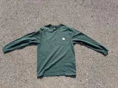 Carhartt 長袖シャツ M ダークグリーン