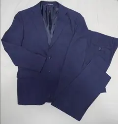 未使用タグ付き　PERSON'S ネイビー ストライプスーツ　サイズA5 2025年最新】A5 スーツの人気アイテム - メルカリ