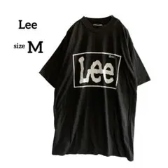 Lee リー　ビッグロゴ　半袖　Tシャツ メンズ M ゆるダボ　ストリート　黒