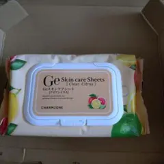 新品未使用　チャームゾーンGeスキンケアシート クリアシトラス 60枚×1箱