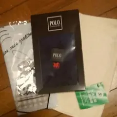 ポロ他タオルハンカチ３枚セット 新品未使用