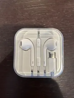 ホワイト 有線イヤホン USBタイプC