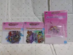 一番くじ　パワーパフガールズ　アクリルコレクション　ステッカー2種　3個セット