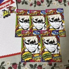 ジャンプショップ　ブロマイド　特典　ヒロアカ 僕のヒーローアカデミア　爆豪