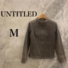 【美品】UNTITLED ジャケット アウター M グレー メンズ 高級感