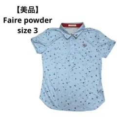 Fairy powder フェアリーパウダー　ゴルフ　ポロシャツ 3 レディースのサムネイル