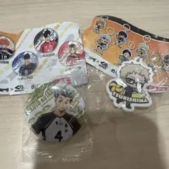 ハイキュー‼︎ くら寿司コラボ　月島蛍　めじるし