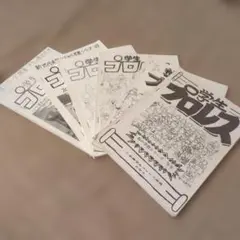 SWS学生プロレス　パンフレット　6冊