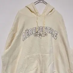 希少✨️AEROPOSTALE センター刺繍ロゴ パーカー XL ゆるだぼ 古着のサムネイル