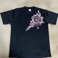 バスケットボールTシャツ 黒 ポリエステル100% コンバース　M