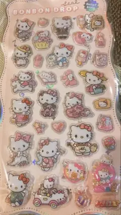 ・様 専用 ハローキティ ボンボンドロップ シール